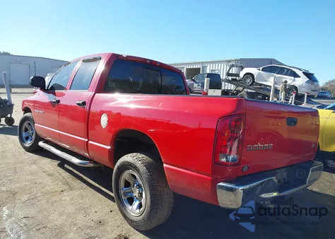 2004 Dodge Ram 1500 Slt/Laramie из США, поврежденный, VIN 1D7HA18D84S624349